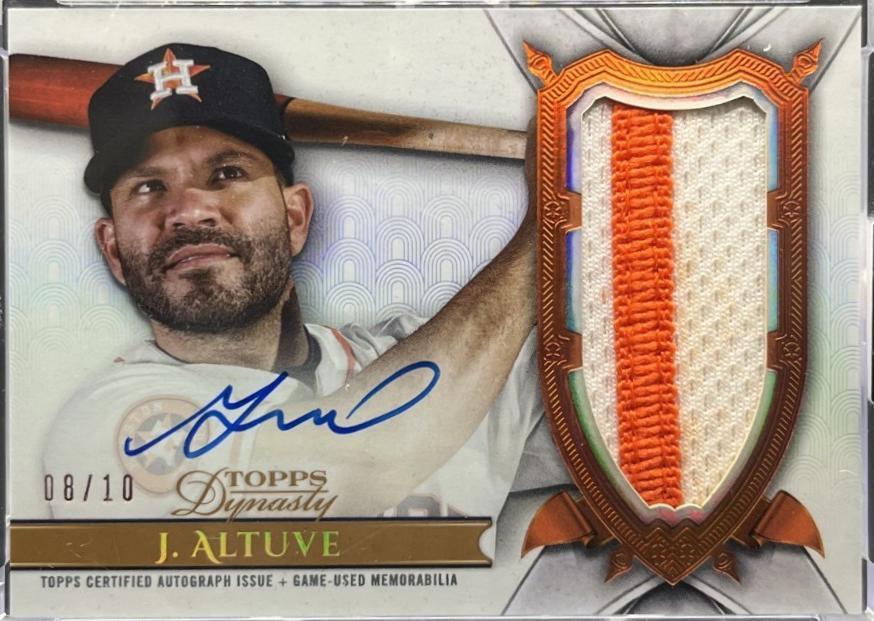 Jose Altuve [Autograph Patch] #DAP-JA3