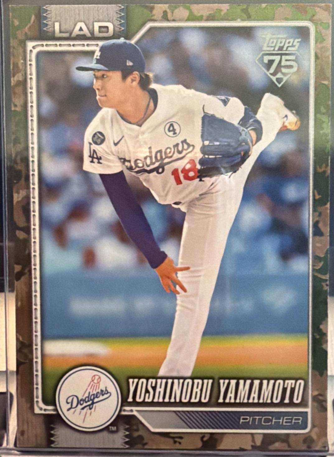 Yoshinobu Yamamoto [Memorial Day Camo] #90
