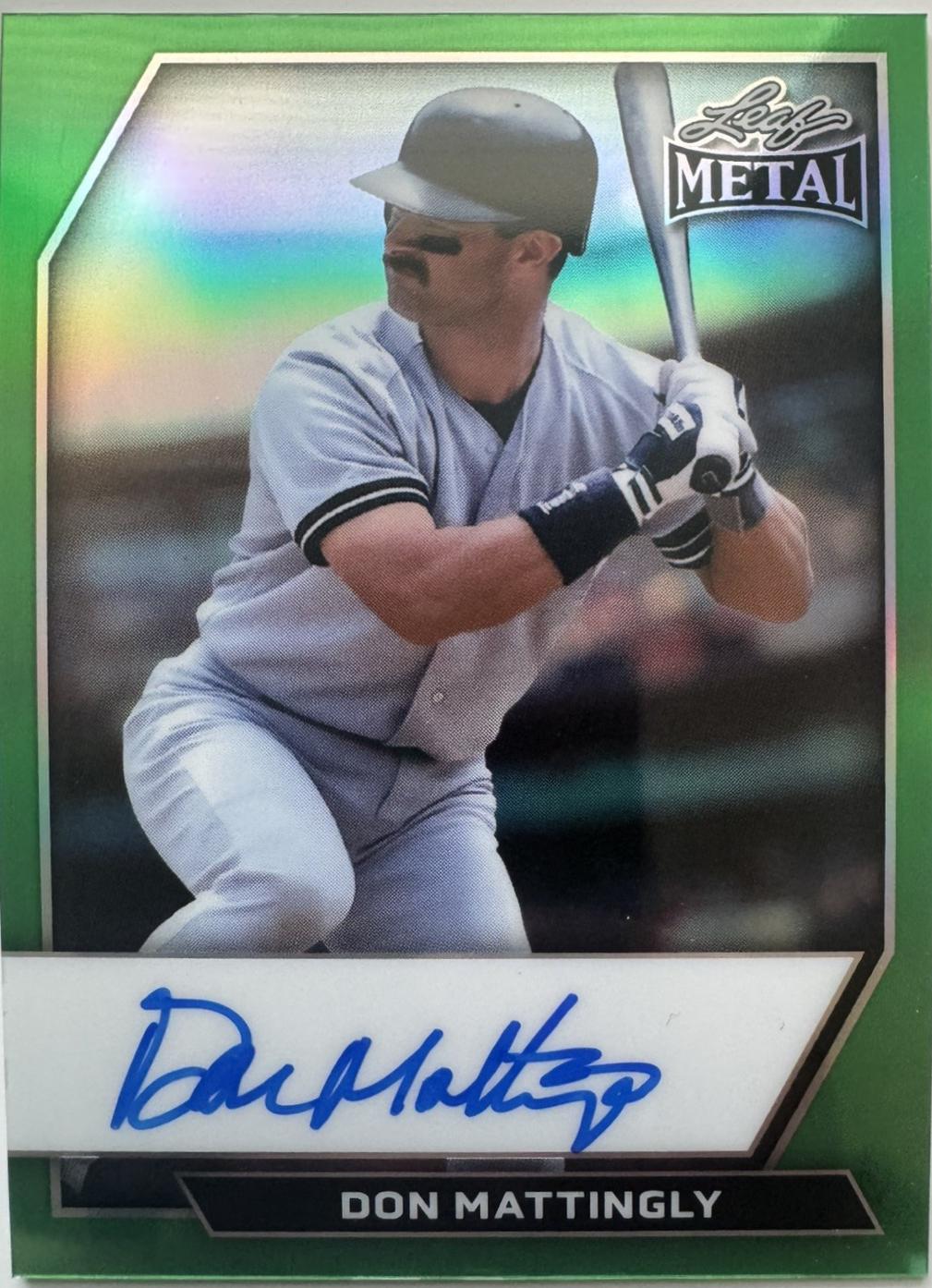 Don Mattingly [Prismatic Green] #OC-DM2