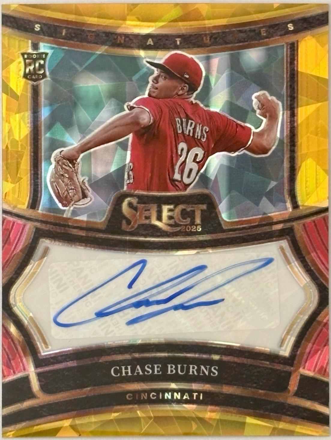 Chase Burns [Gold Ice] #22