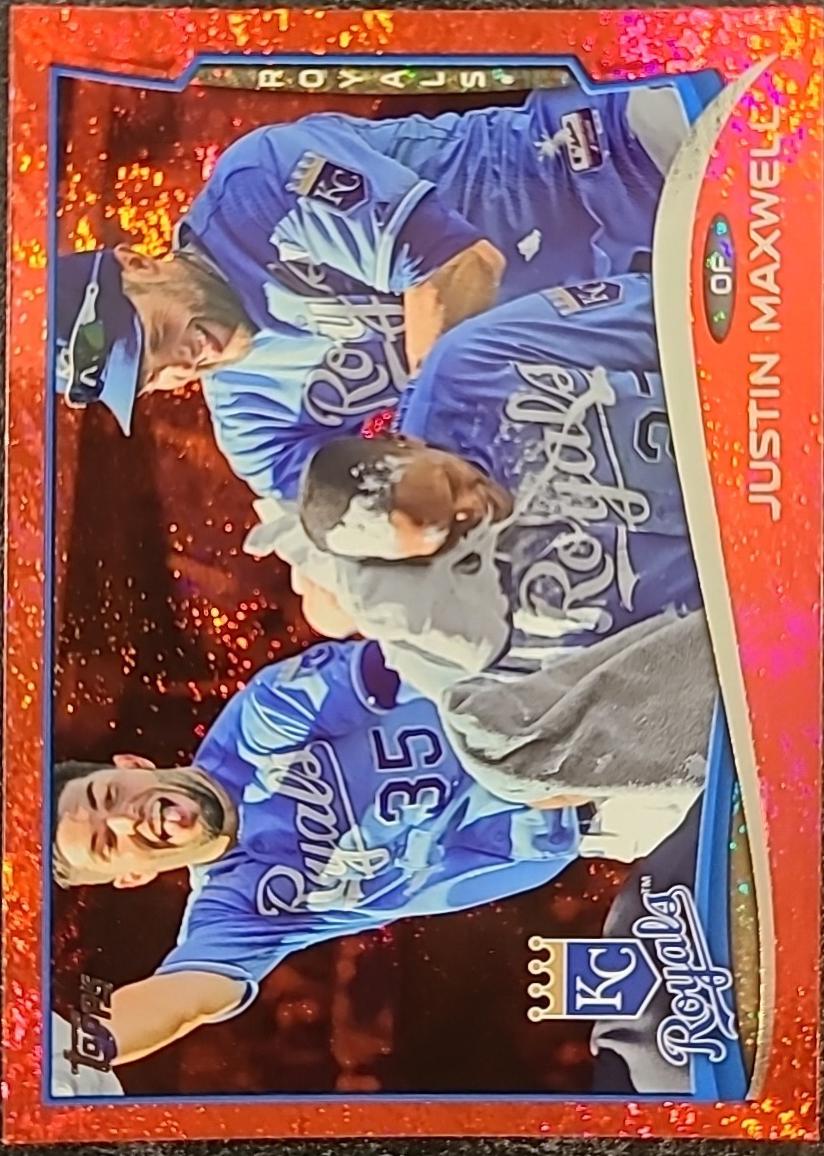 Justin Maxwell [Red Hot Foil] #594