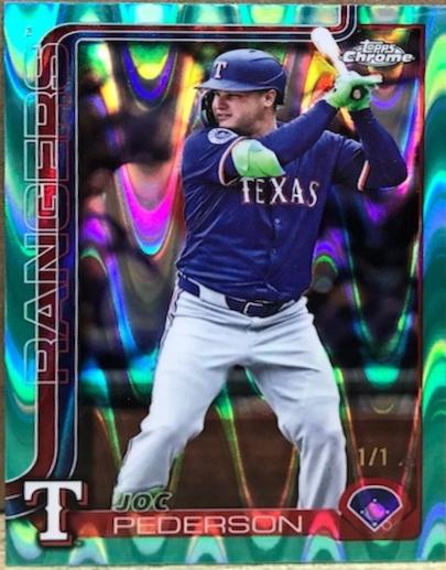 Joc Pederson [Green RayWave Refractor] #USC46