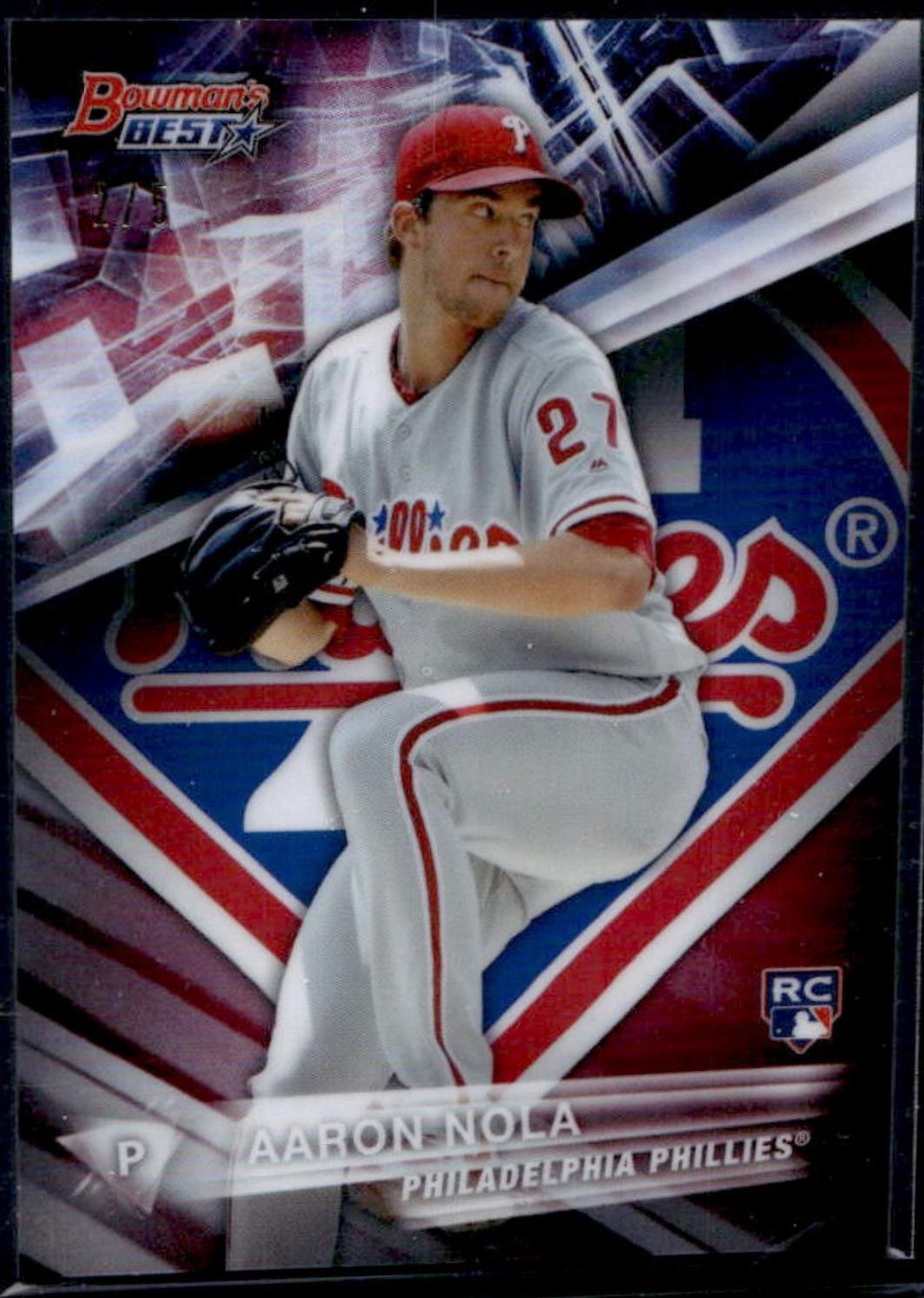Aaron Nola [Red Refractor] #9