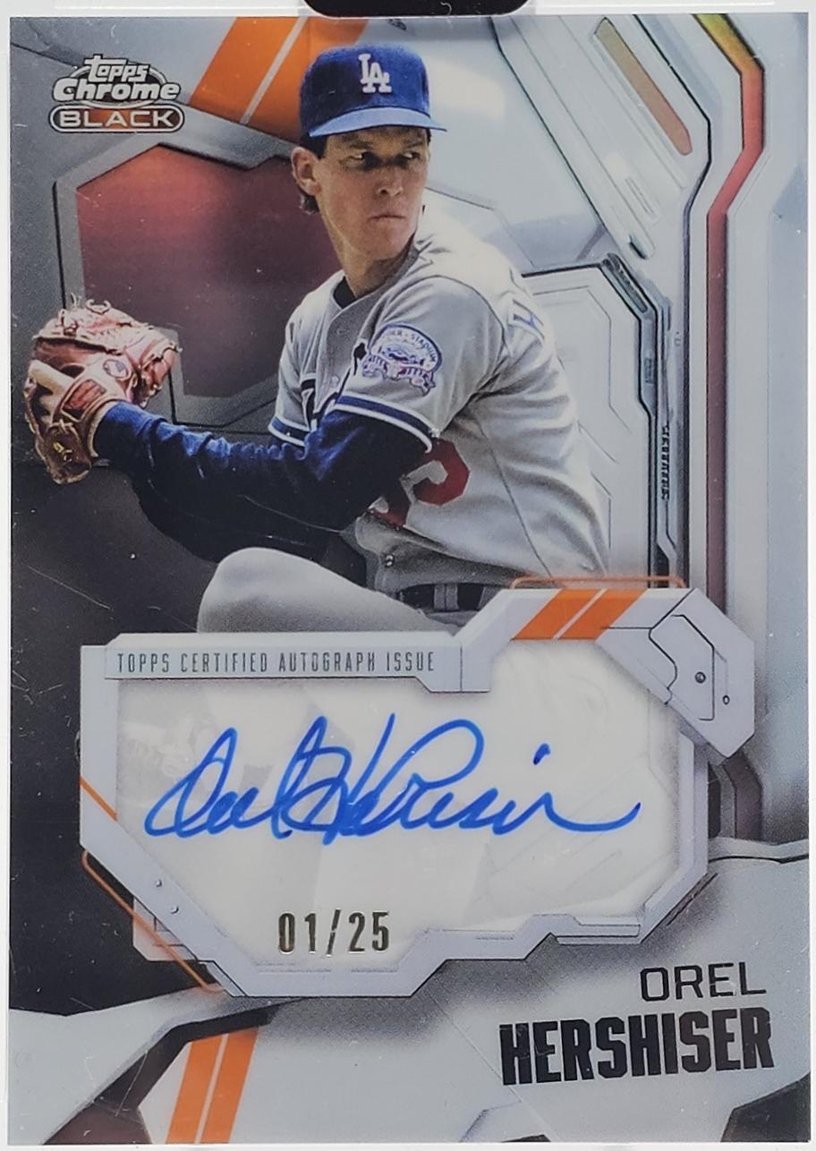 Orel Hershiser [Orange] #IVA-OH