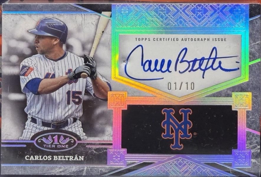 Carlos Beltran [Holo Silver Foil] #TSS-CB