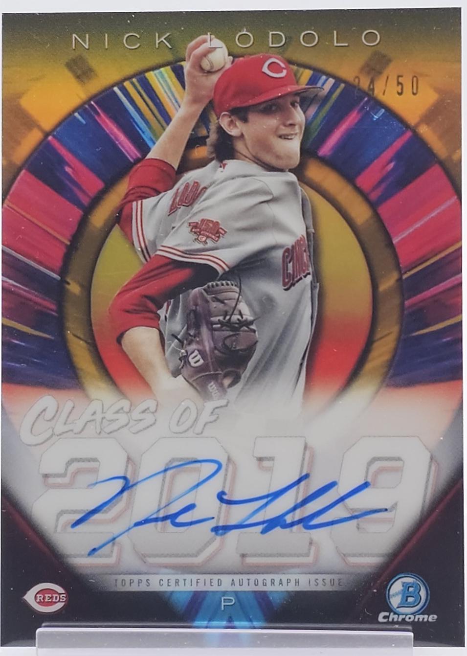 Nick Lodolo [Gold Refractor] #NL