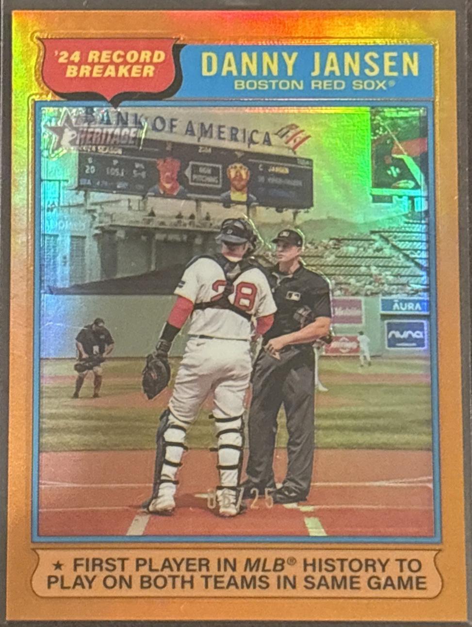 Danny Jansen [Orange Chrome Variation] #6
