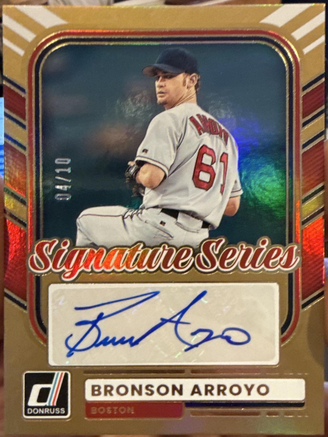 Bronson Arroyo [Gold] #AM-BA