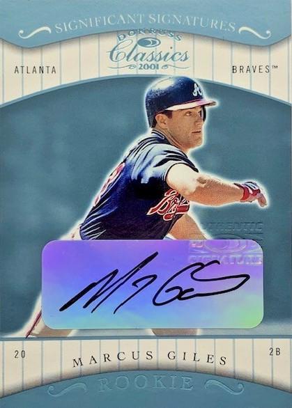 Marcus Giles [Significant Signatures] #120
