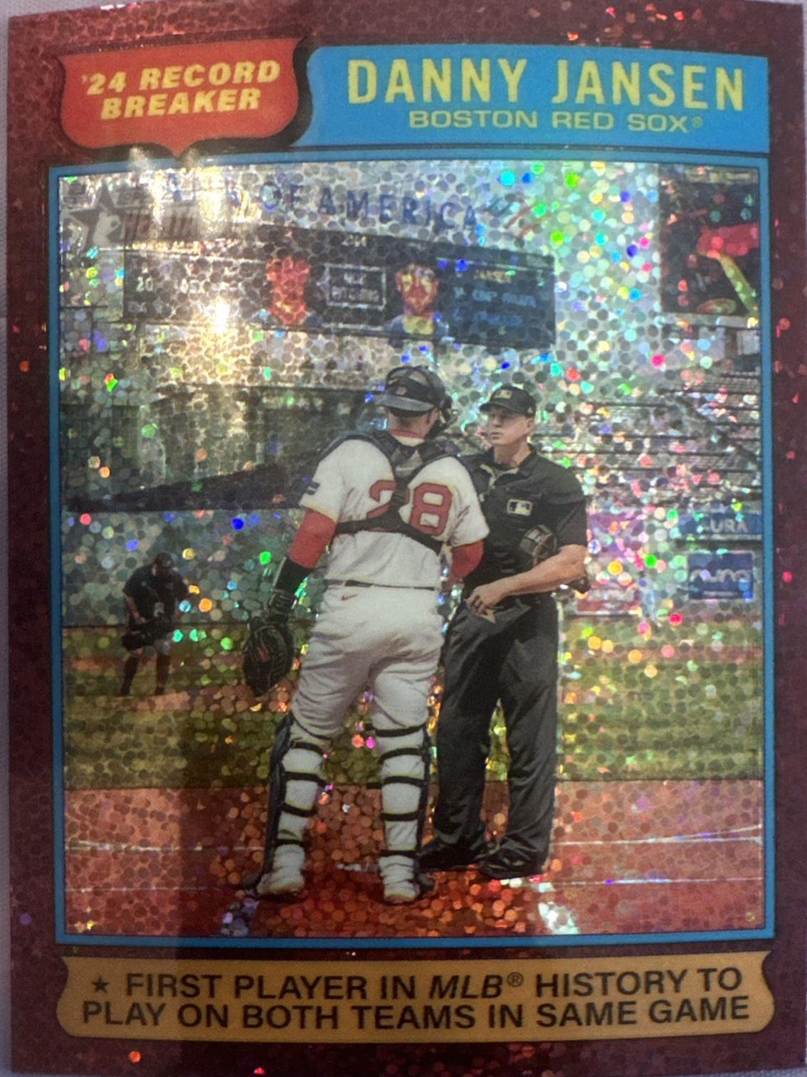 Danny Jansen [Red Chrome Variation] #6