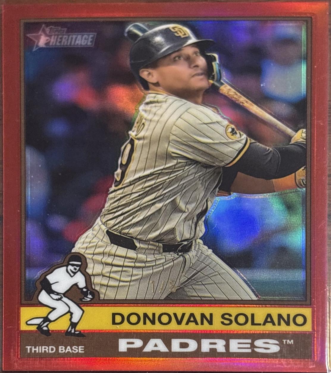 Donovan Solano [Red Chrome Variation] #269