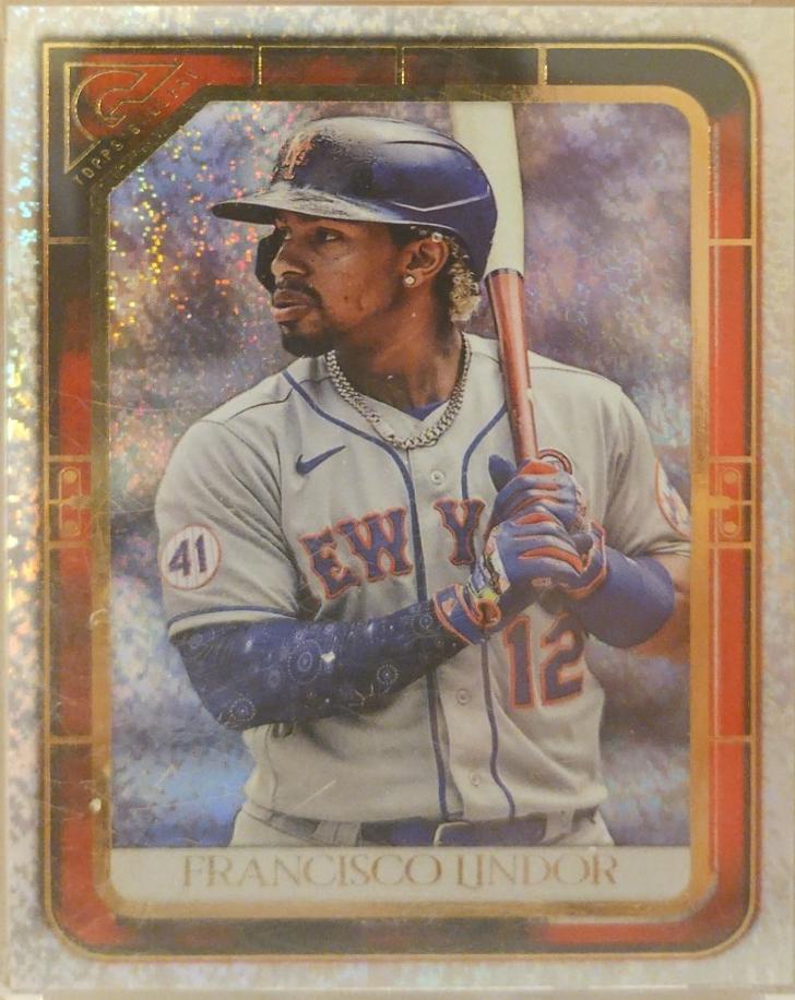 Francisco Lindor [Red Pattern] #104