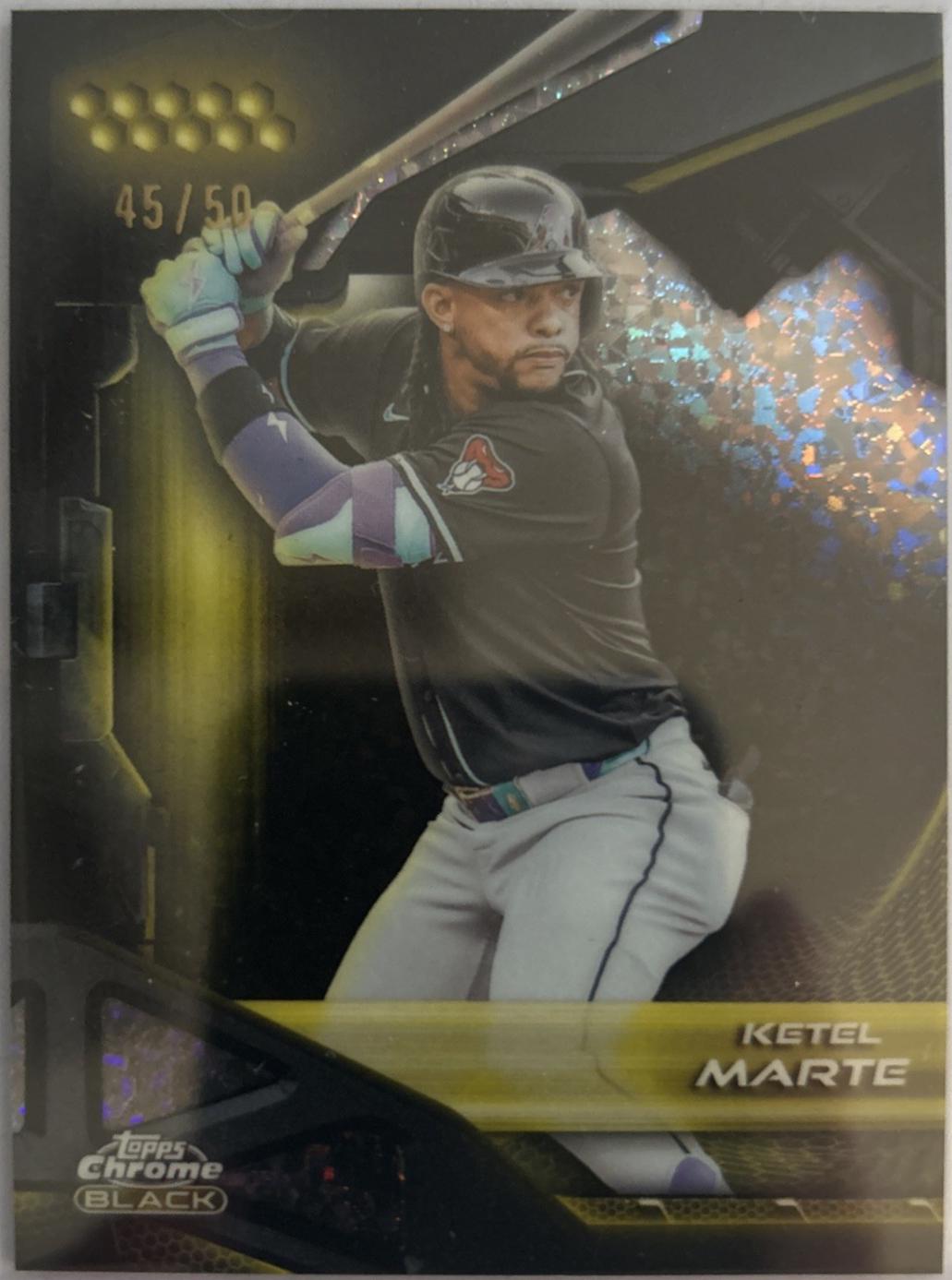 Ketel Marte [Gold Mini-Diamond Refractor] #118