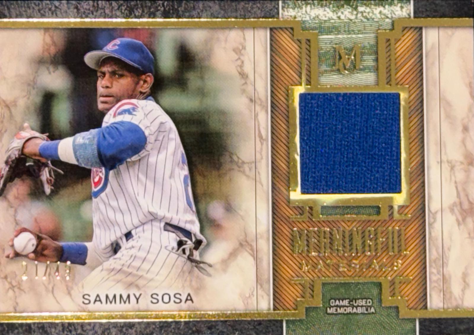 Sammy Sosa [Gold] #MMR-SSO