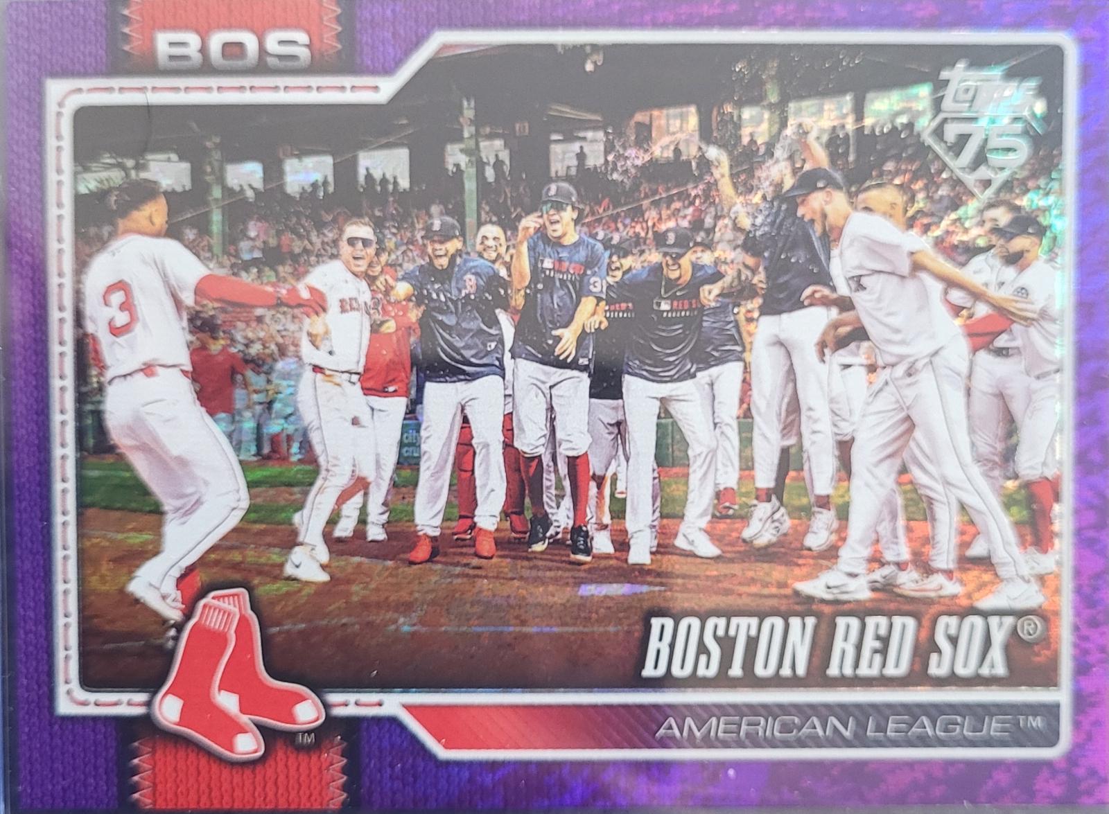 Boston Red Sox [Purple Holo] #198