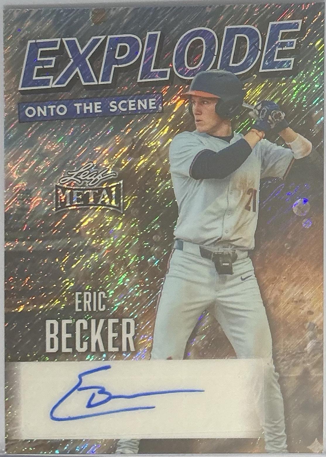 Eric Becker [Shimmer Blue] #EA-EB1