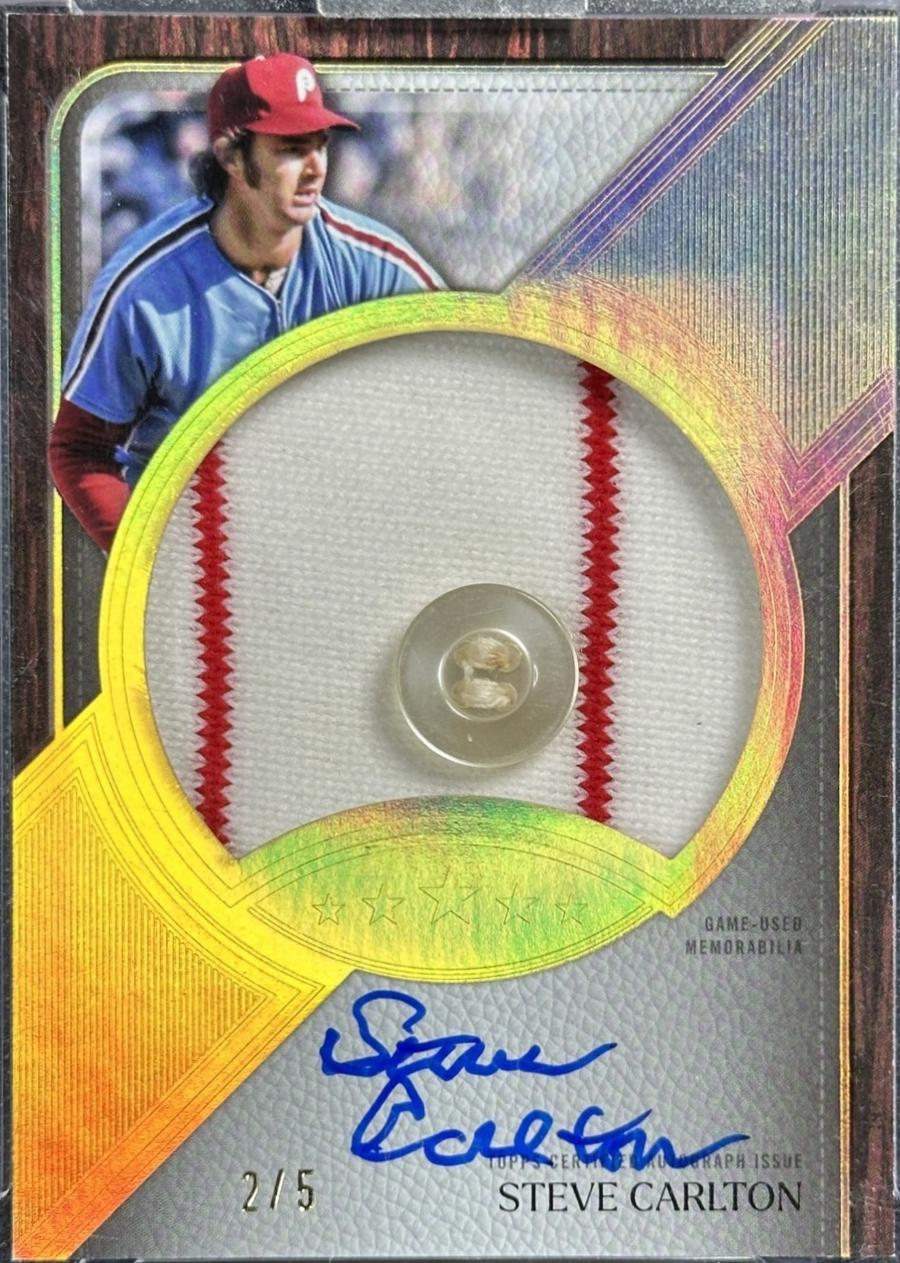 Steve Carlton [Button] #JPA-SC