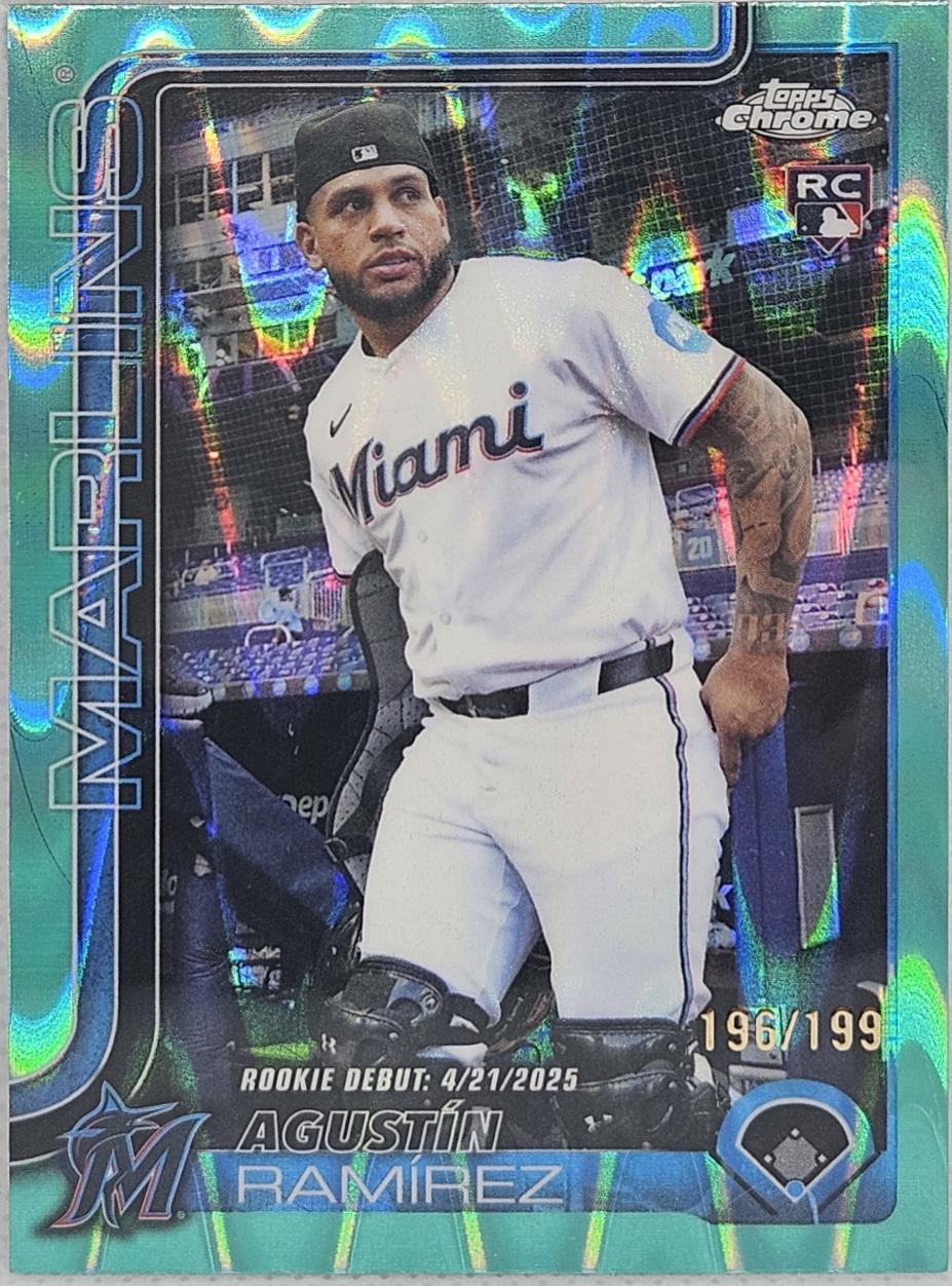 Agustin Ramirez [Aqua RayWave Refractor] #USC38