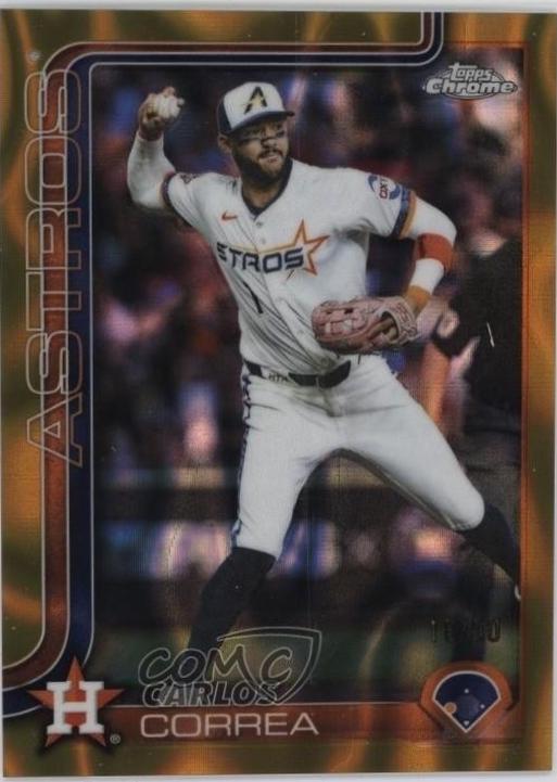 Carlos Correa [Gold Lava Refractor] #USC164