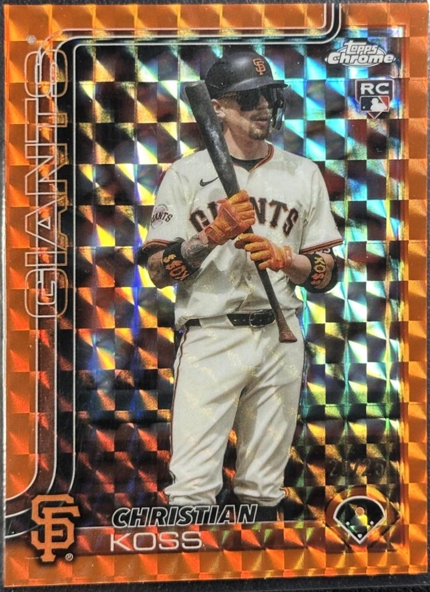 Christian Koss [Orange Geometric Refractor] #USC26