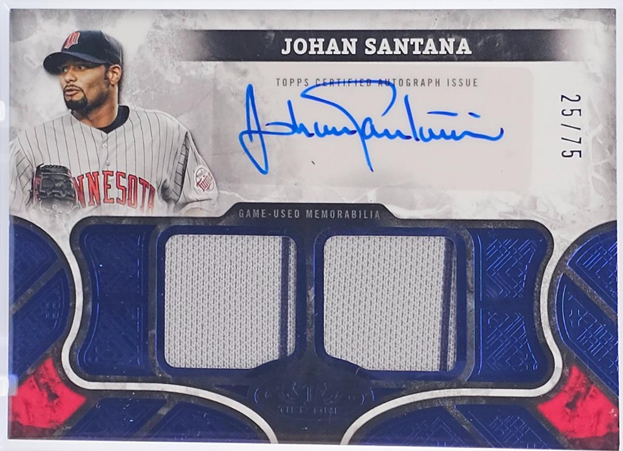 Johan Santana [Triple Patch] #AT1R-JS