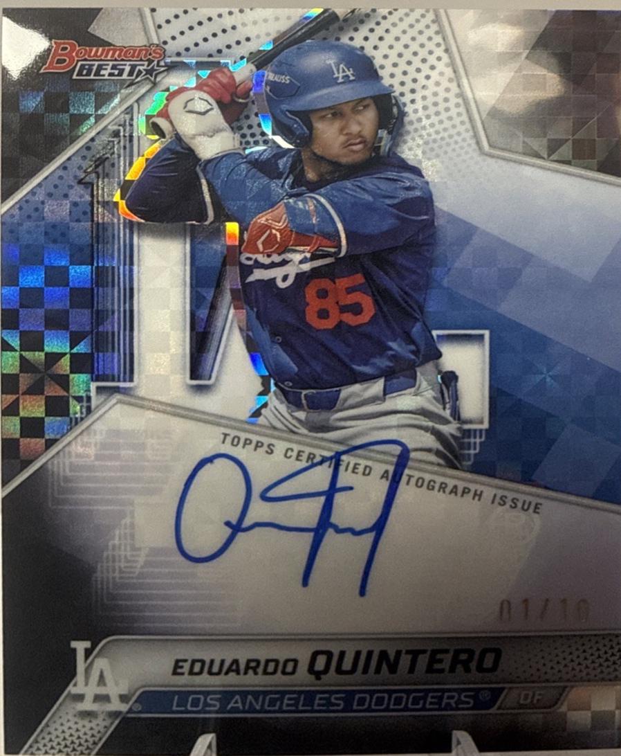 Eduardo Quintero [Black Refractor] #B25-EQU