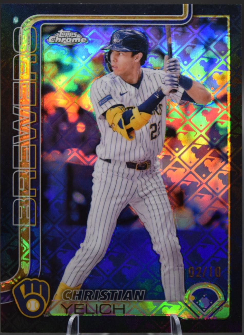 Christian Yelich [Black Refractor] #89