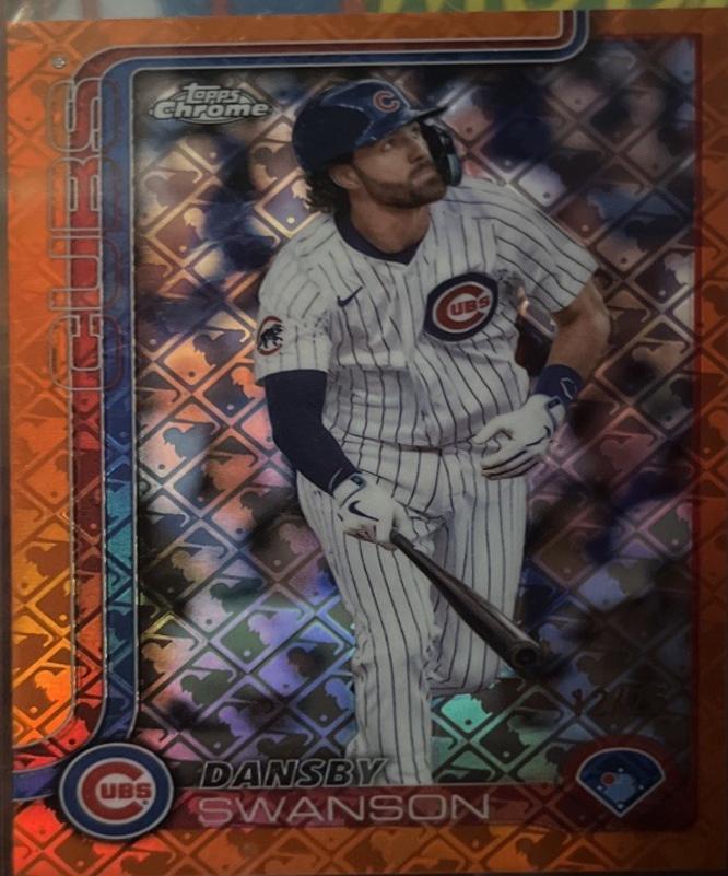 Dansby Swanson [Orange Refractor] #215