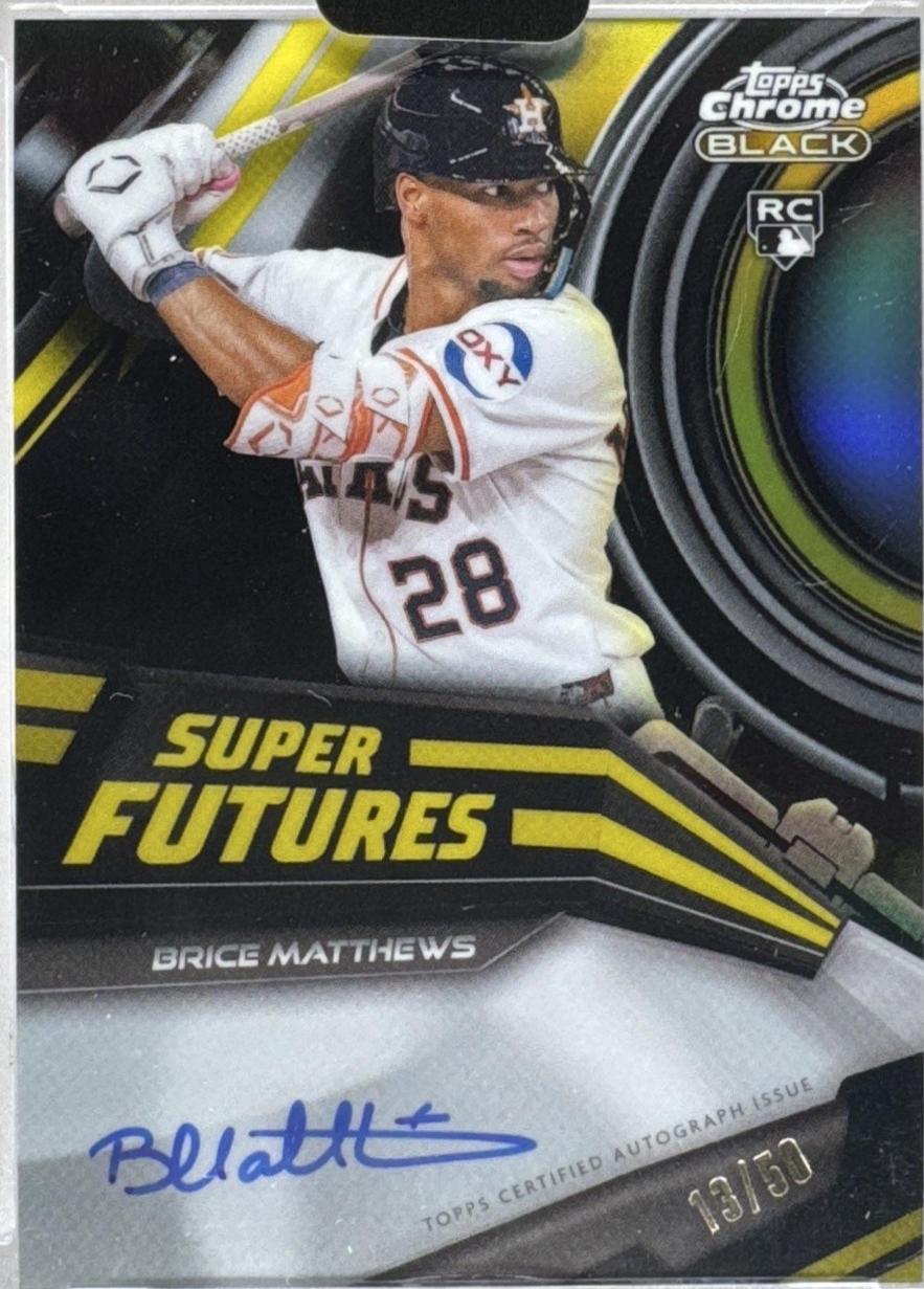 Brice Matthews [Gold] #SFA-BM
