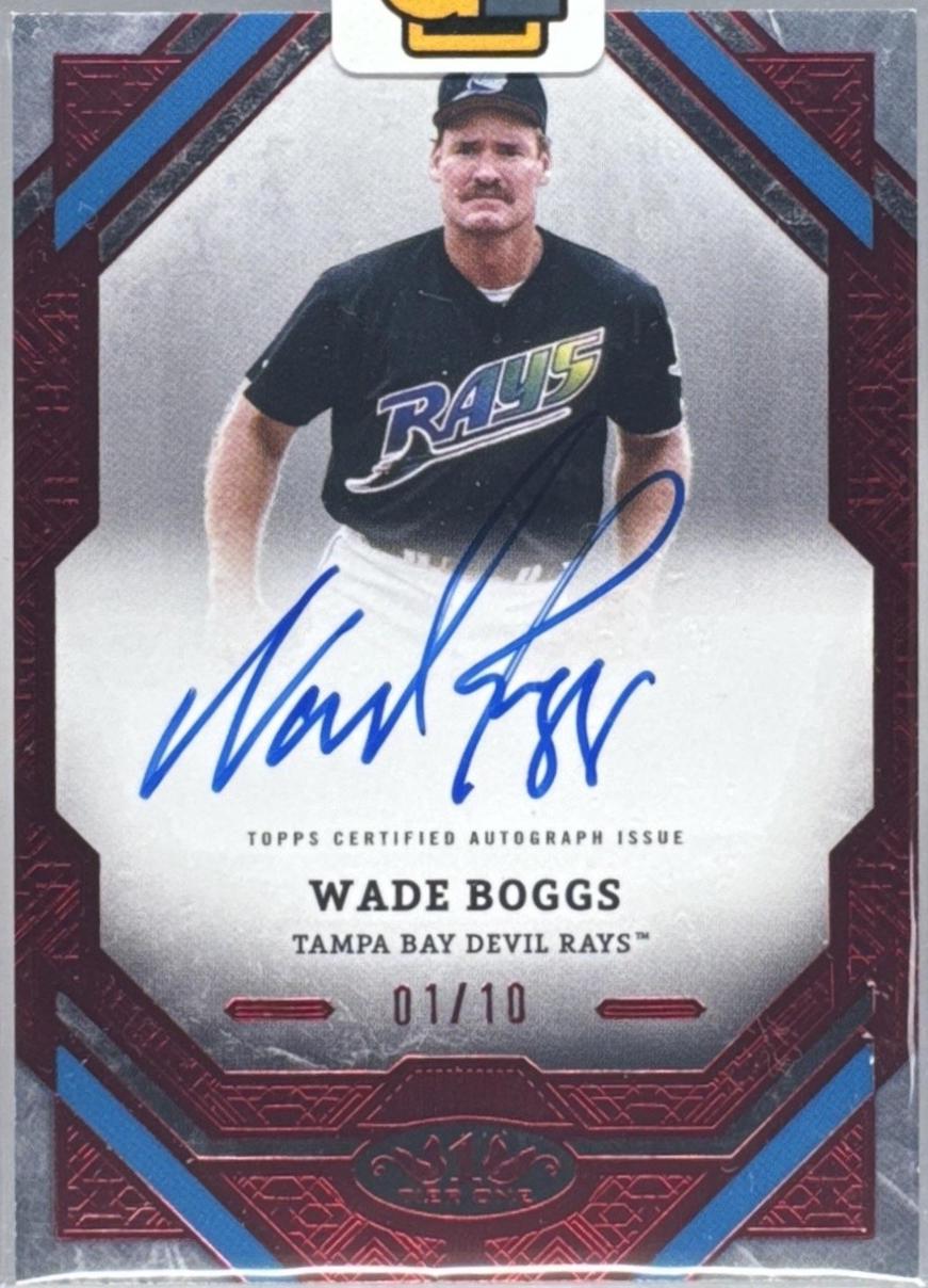 Wade Boggs [Red Foil] #T1A-WB