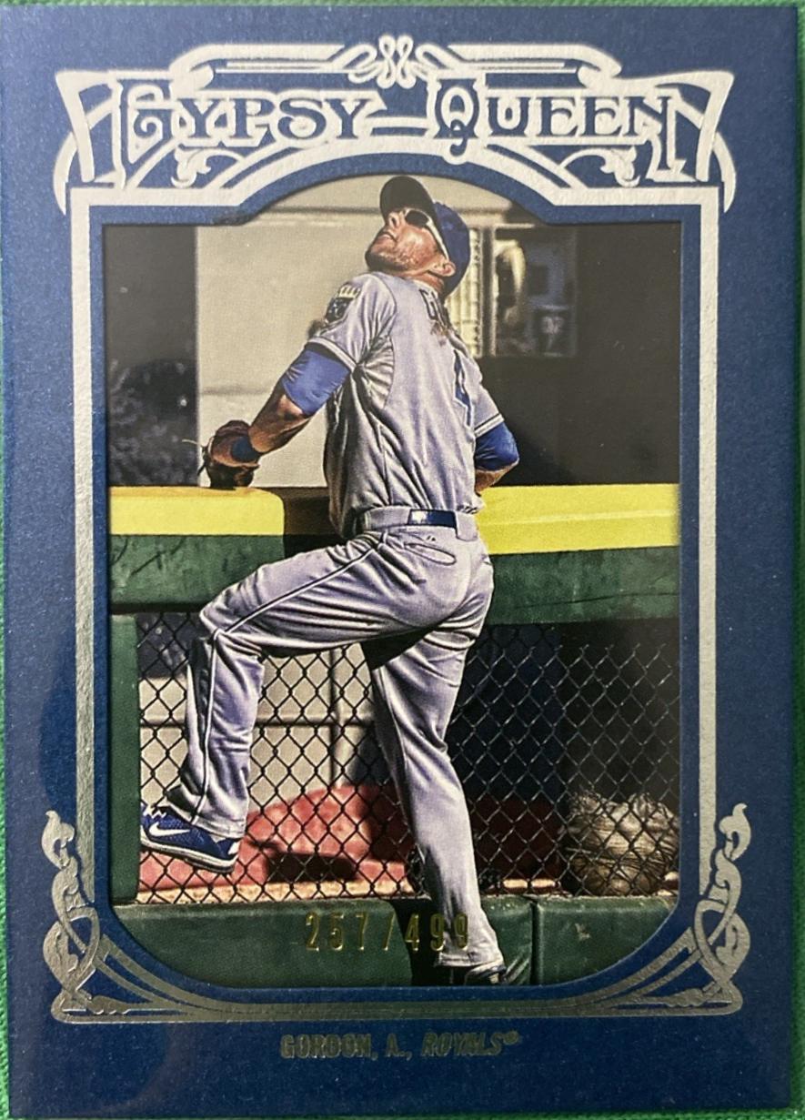 Alex Gordon [Framed Paper Blue] #141