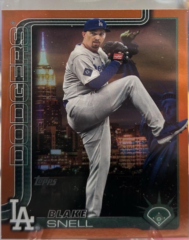 Blake Snell [Big Apple Orange] #676