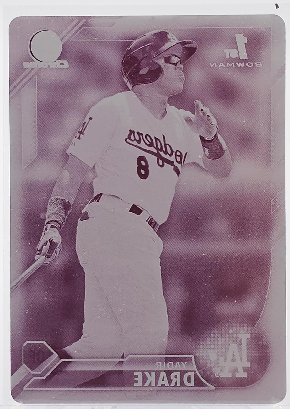 Yadir Drake [Printing Plate] #BCP-219