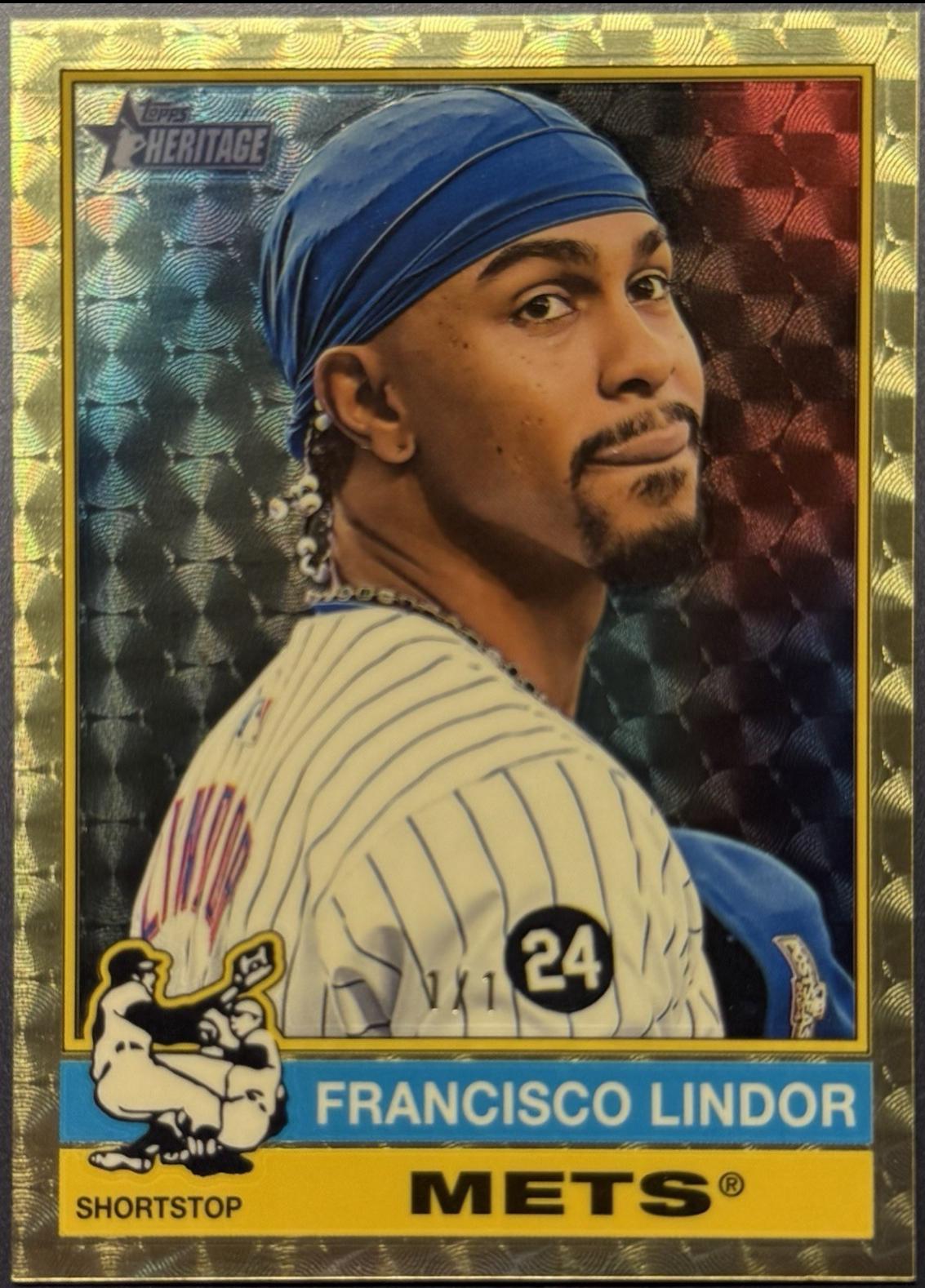 Francisco Lindor [Superfractor Chrome Variation] #229
