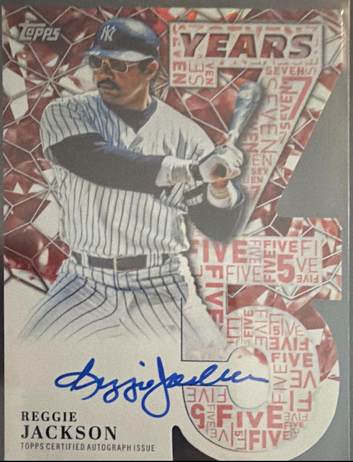 Reggie Jackson [Red] #75YA-RJA