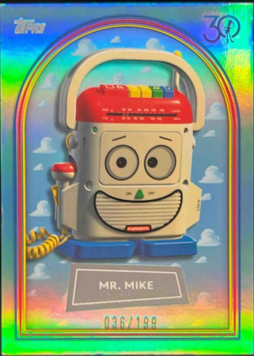 Mr. Mike [Aqua Foil] #19