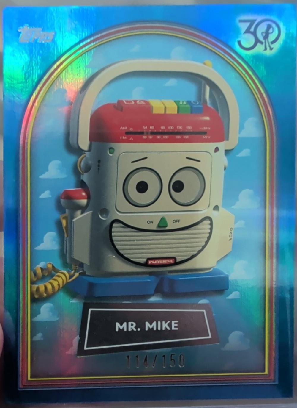 Mr. Mike [Blue Foil] #19