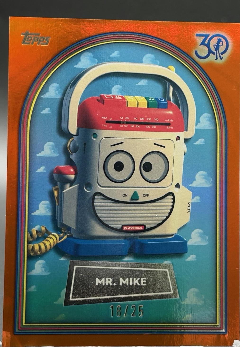 Mr. Mike [Orange Foil] #19