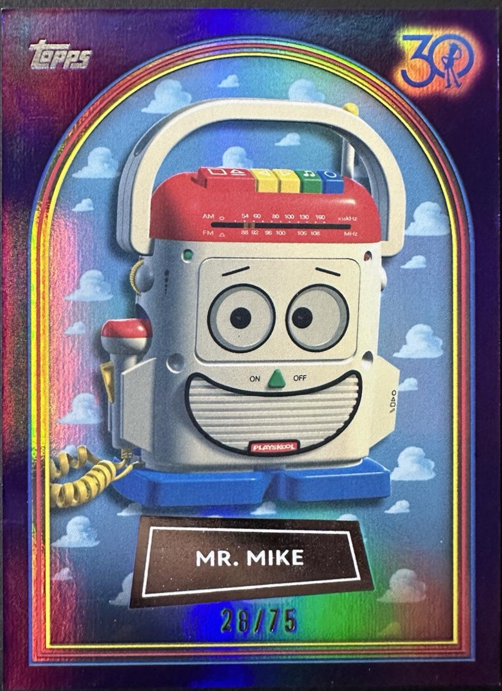 Mr. Mike [Purple Foil] #19