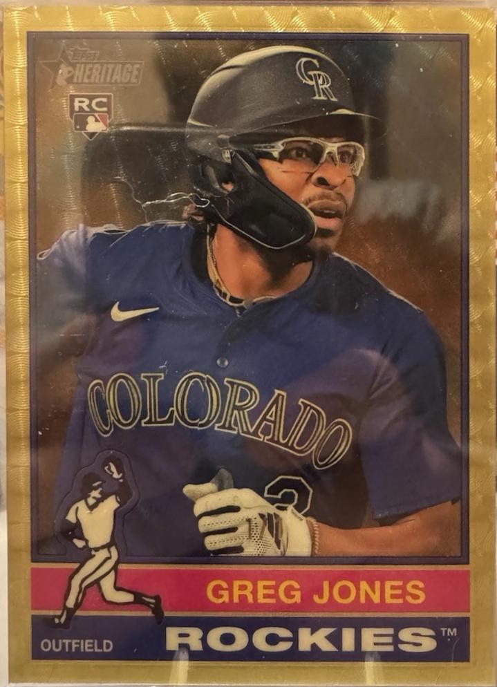 Greg Jones [Superfractor Chrome Variation] #392
