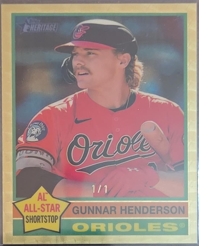 Gunnar Henderson [Superfractor Chrome Variation] #174