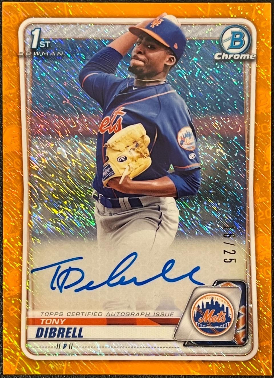 Tony Dibrell [Orange Shimmer] #CPA-TD