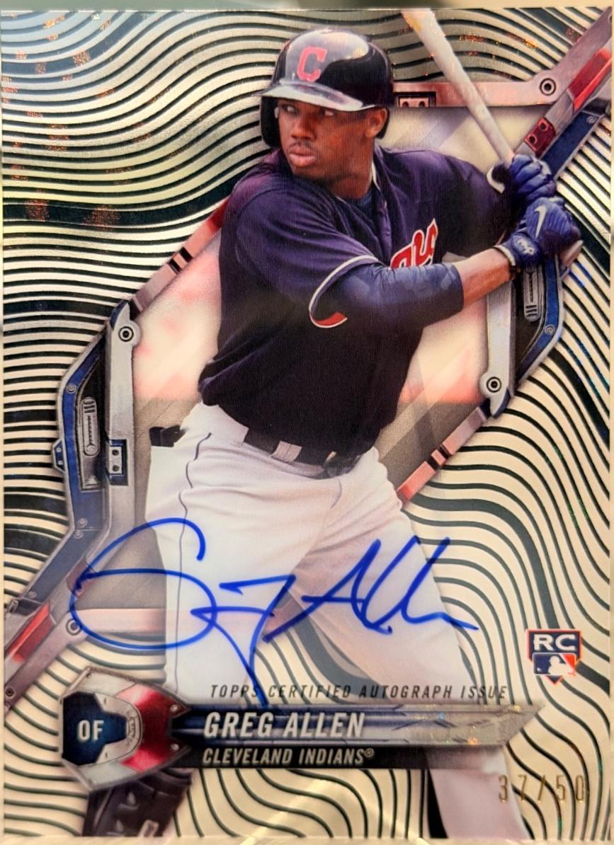 Greg Allen [Autograph Black Orbit Diffractor] #HT-GA