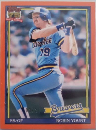 Robin Yount [Orange] #T91-32