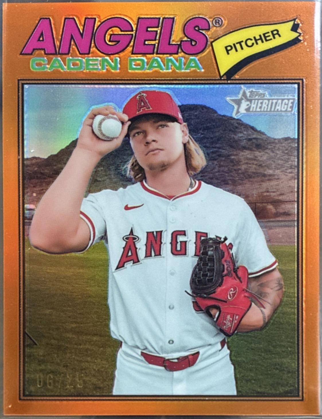 Caden Dana [Orange Bordered Chrome] #121