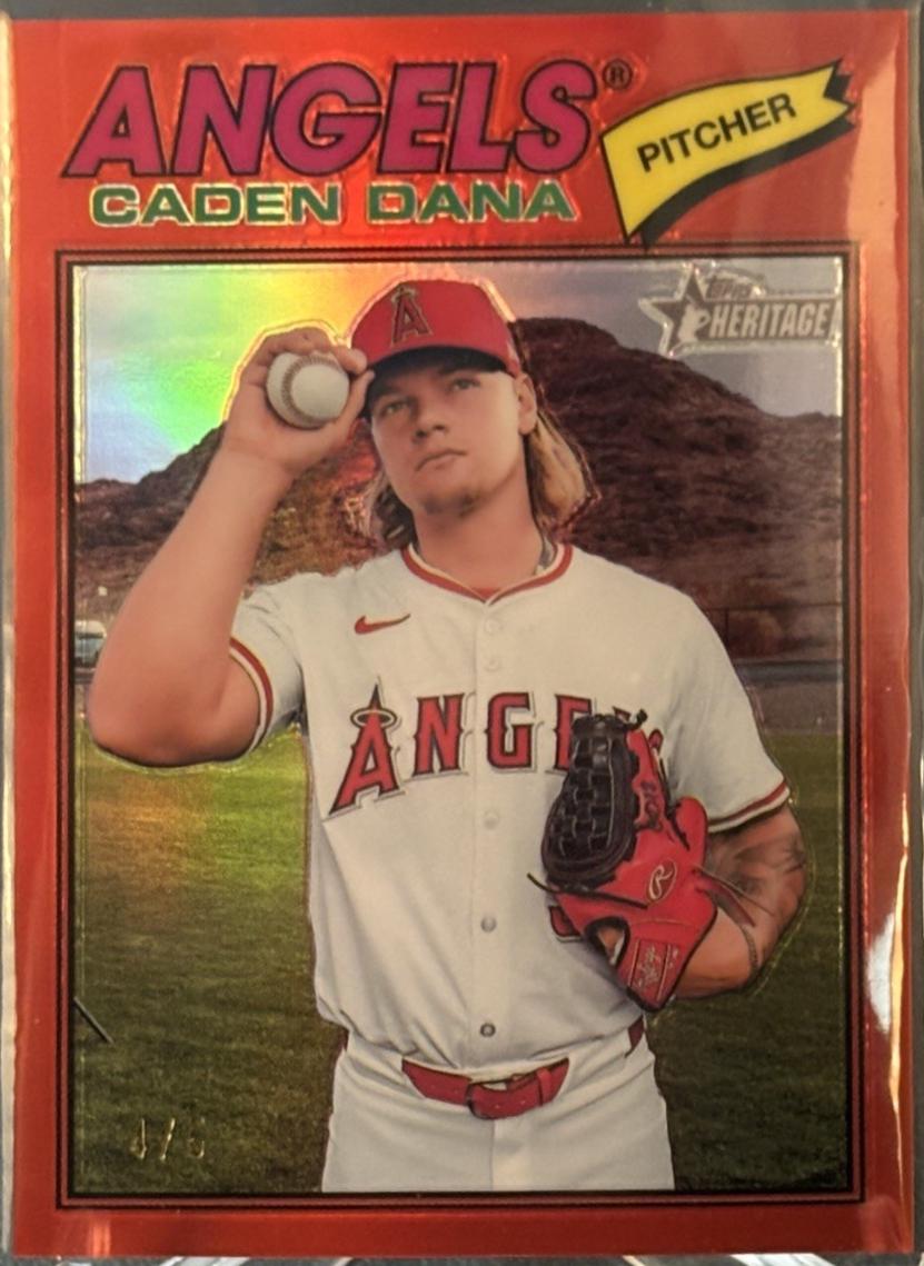 Caden Dana [Red Bordered Chrome] #121