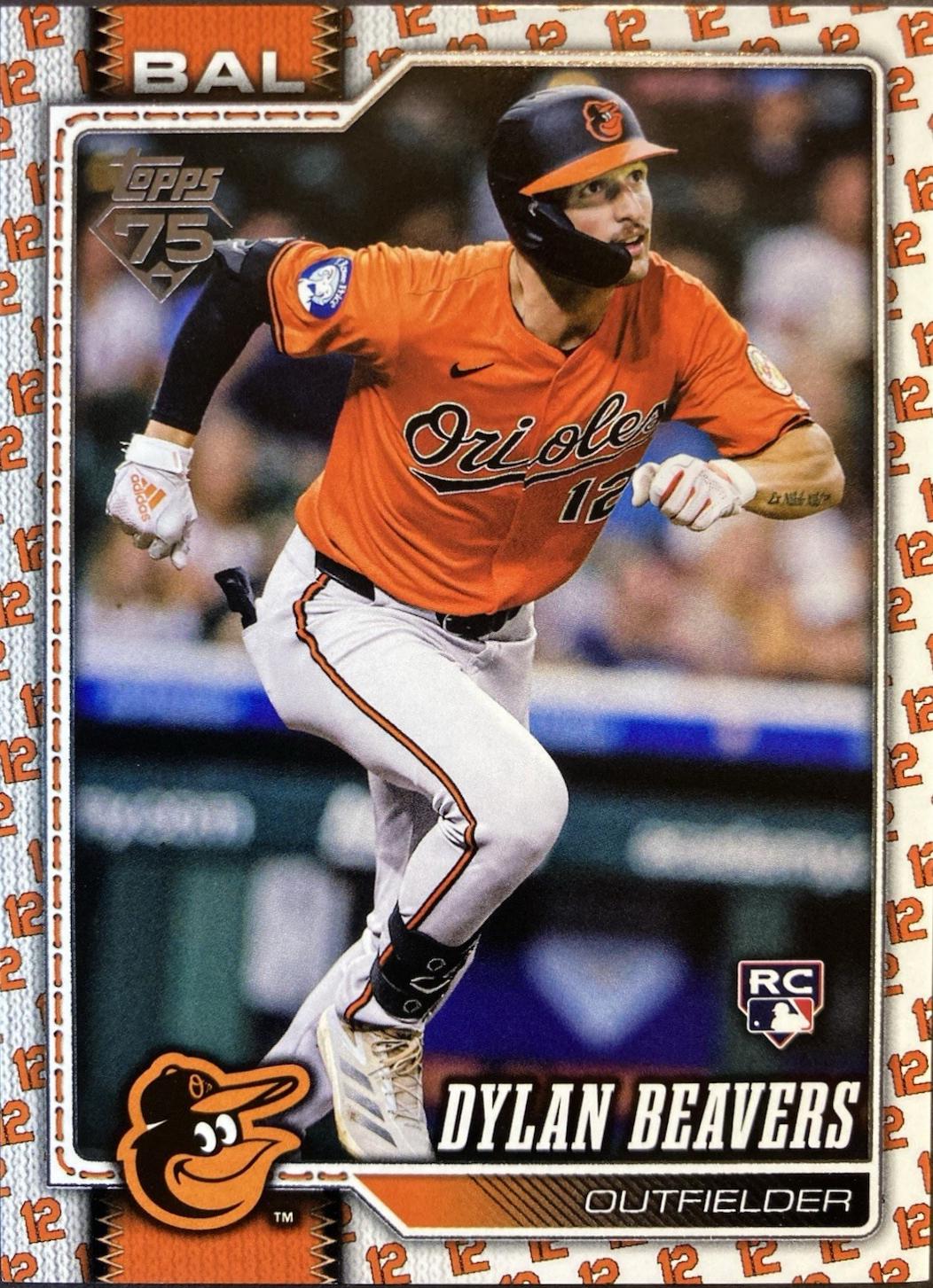 Dylan Beavers [Player Number Variation] #339