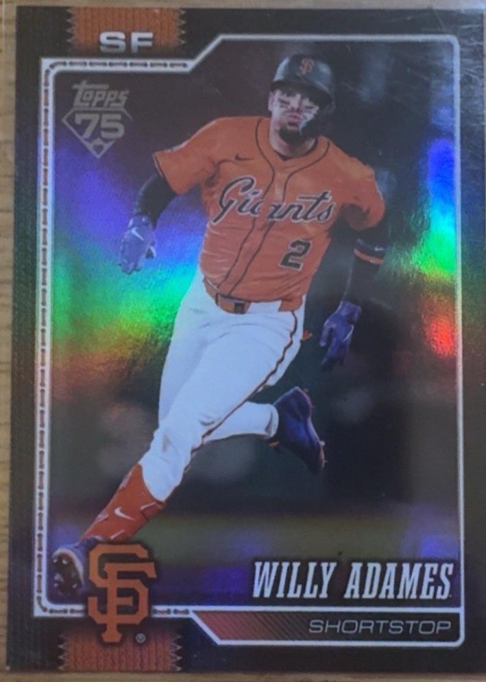 Willy Adames [Black Sandglitter] #267