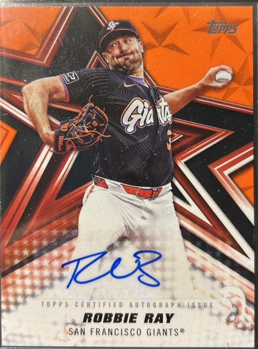 Robbie Ray [Orange Foil] #BSA-RRA