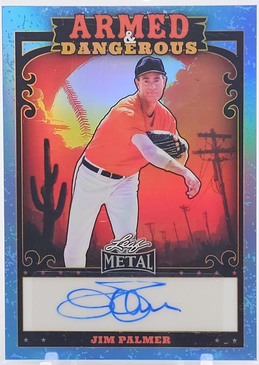 Jim Palmer [Prismatic Blue] #AWA-JP1